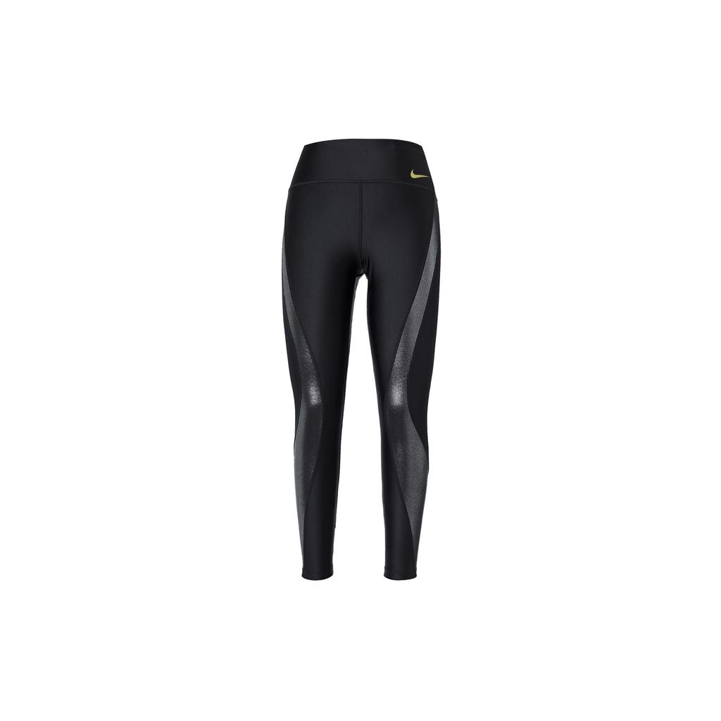 Nike Женские беговые тайтсы Icon Clash Speed 7/8, черные CU3338-010