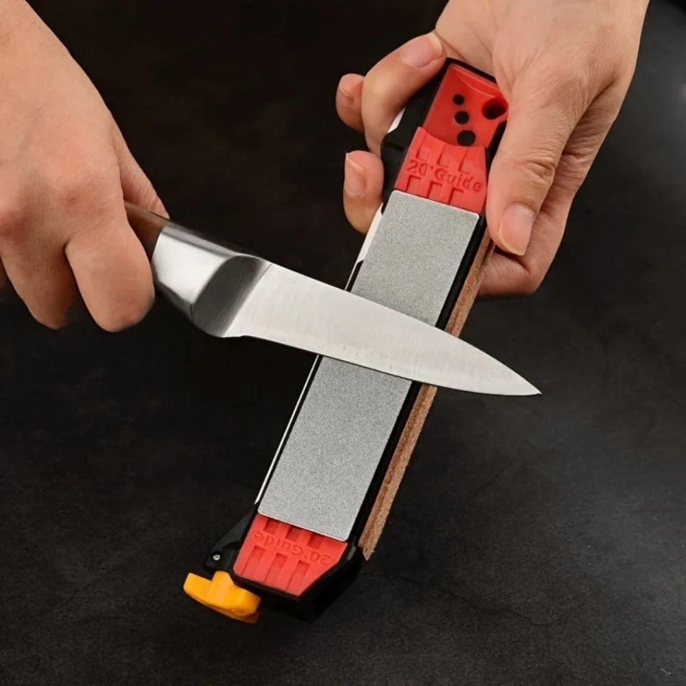 Double-Sided Outdoor Multifunctional Sharpener Carborundum Sharpening Tools Kitchen