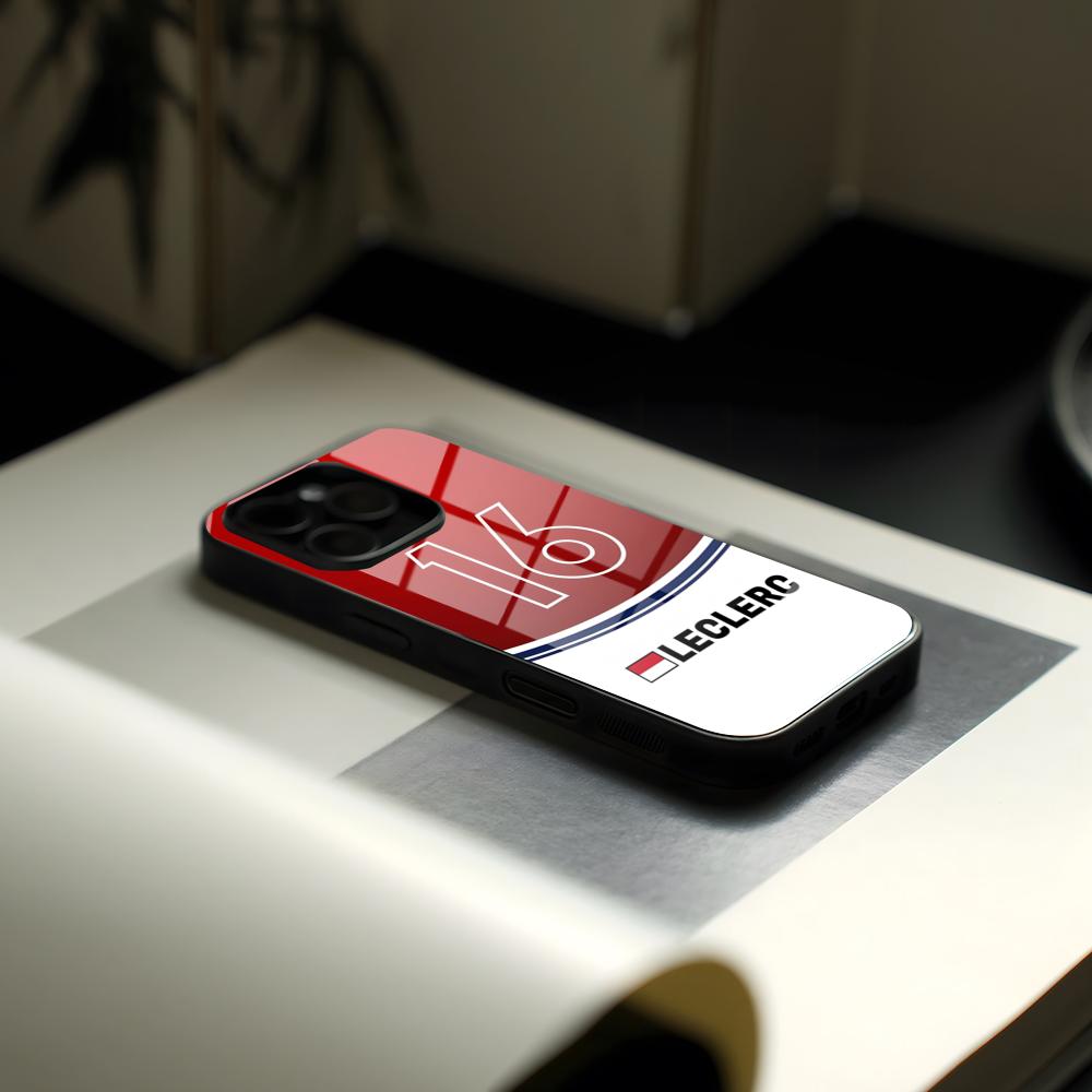 Чехол для телефона Charles Leclerc 16 F1 Стекло Для IPhone17 Air 16 15 17 14 Pro Max Удобный 13 12 11 X XS XR Plus Для Samsung S 26