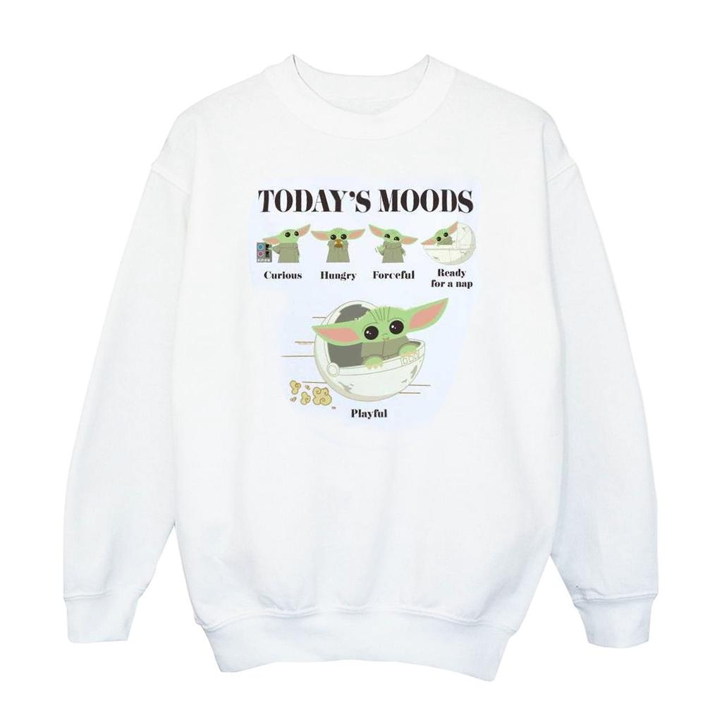 Star Wars Womens/Ladies The Mandalorian The Child Moods Sweatshirt