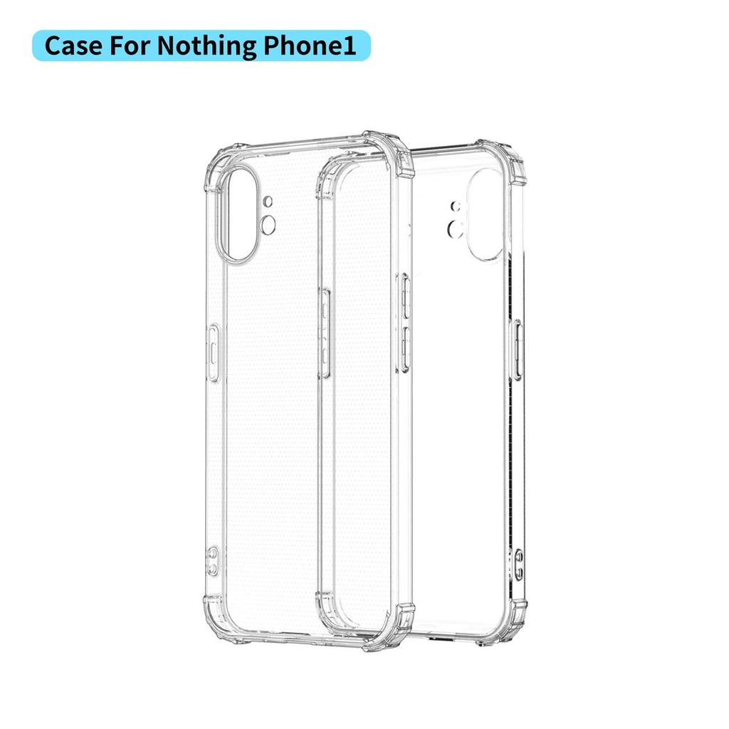 Противоударный прозрачный мягкий чехол из ТПУ для Nothing Phone 1, защита от падений, чехол для мобильного телефона для Nothing Phone1