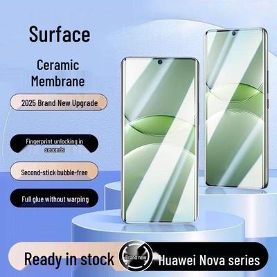 Изогнутая керамическая пленка для Huawei Nova14 Pro, закаленное стекло для Nova13 и конфиденциальная пленка для телефона Nova12/11U