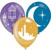 Amscan Воздушные шары Ид Мубарак 11 дюймов (Упаковка из 6 шт.)