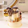 Вращающийся держатель для кистей для макияжа и настольный органайзер для косметики