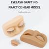 Removable Eyes Lash Grafting Mannequin PVC Eyelash Practice Tool  Novice