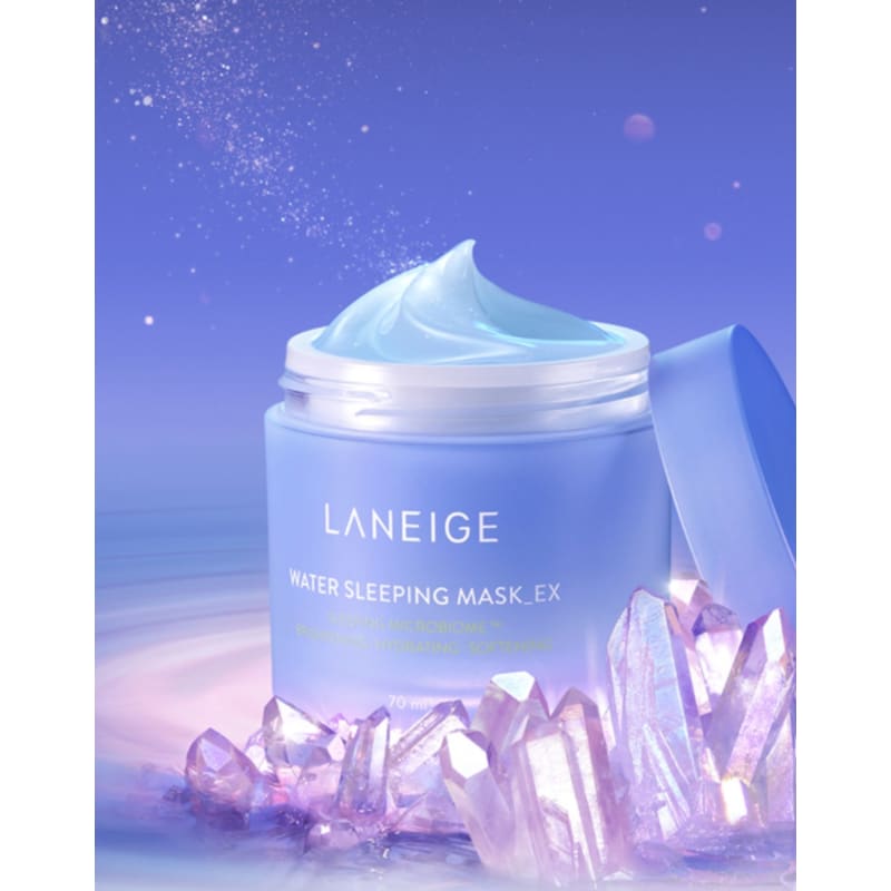 Ночная маска для лица Water Sleeping Mask EX 70 мл x 2+ (Бесплатный подарок: Ночная маска для лица Water Sleeping Mask EX 15млx2 + Ночная маска для губ Lip Sleeping Mask EX 3гx2)