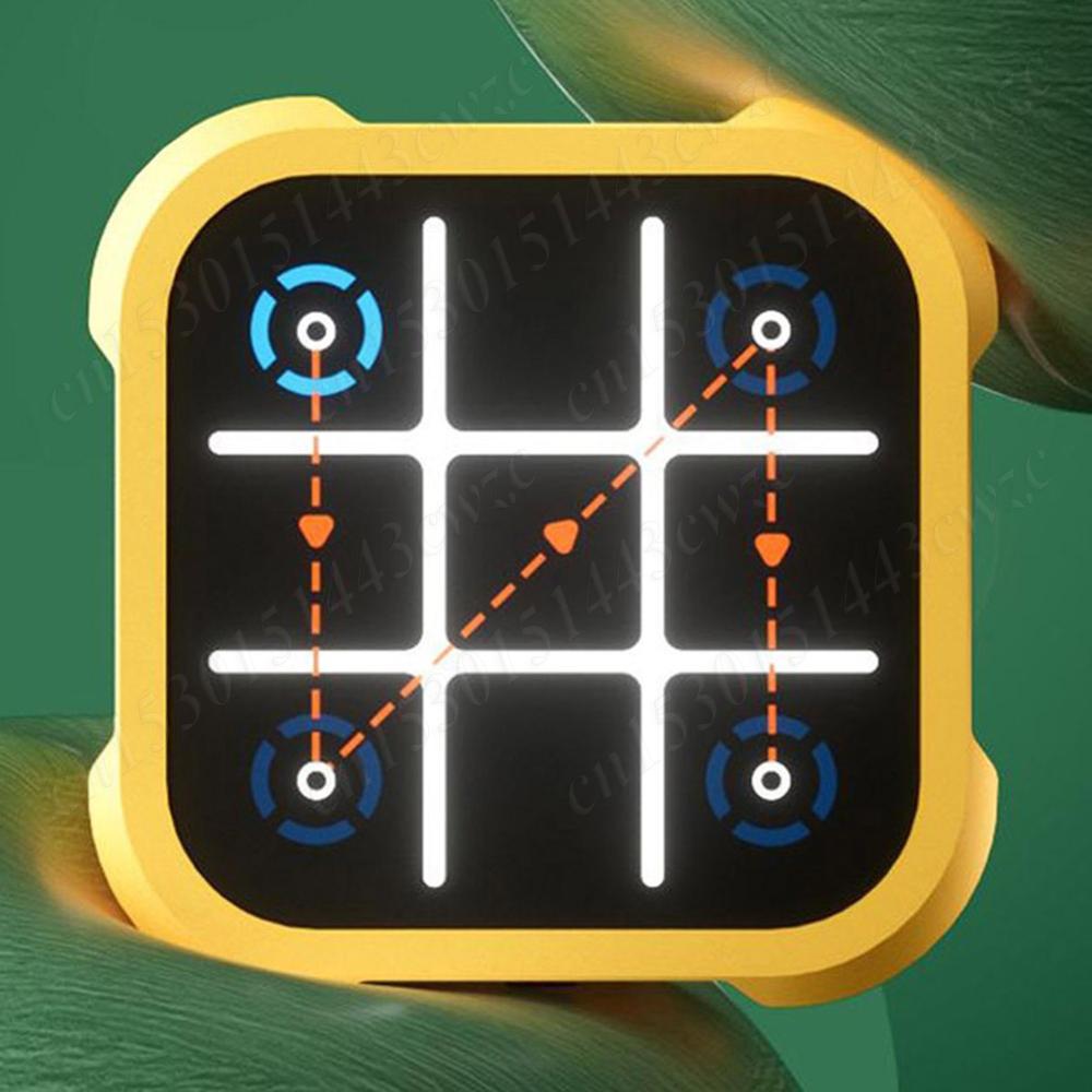 3-in-1 TIC-TAC-TOE BOLT Chess Puzzle Toys for Educational and Memory Growth Handheld Puzzle Game Console for Kids and Adults
