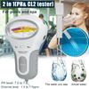 1Pcs Home PC-101 PH Meter CL2 Chlorine Water Quality Tester Portable Swimming Pool Spa Aquarium PH Test Monitor White 2 Styles