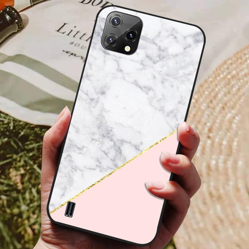 Case For Blackview Oscal C60 Coque TPU Soft Silicone Fashion Phone Funda For Oscal C60 Back C 60 Cover Case Luxury Black Bumper