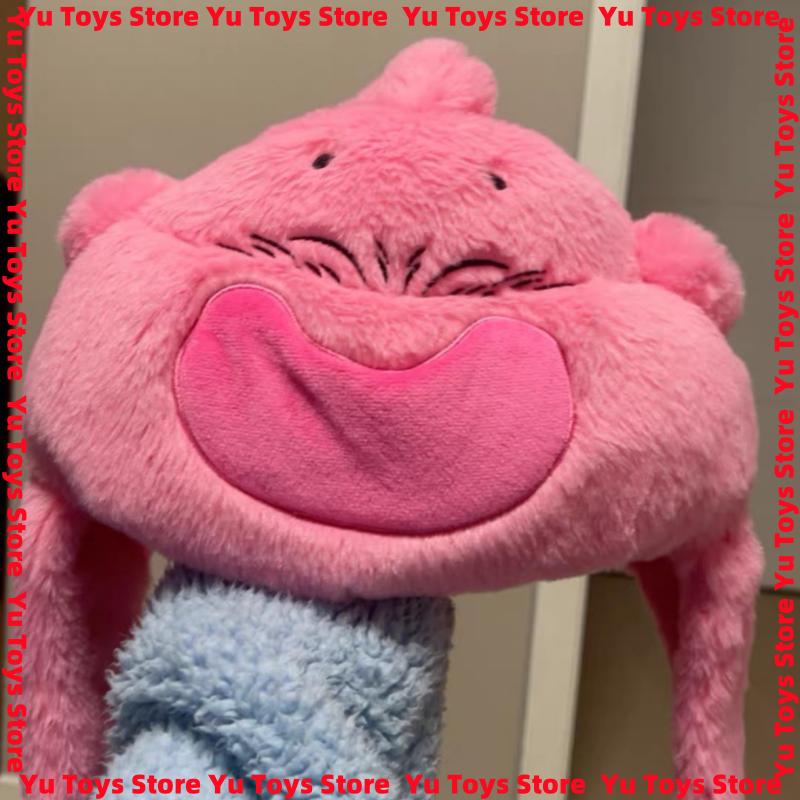 Official Demon Buo Majin Buu Fat Buo Cute Pink Black Furry Hat Children'S Birthday Christmas Halloween Girl Gift