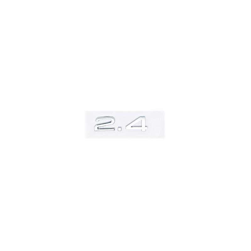 3D 2.4/3.6/4.2L Engine Badge Emblem - ABS Adhesive Sticker for qaz19 A4/A5/A6/A7/A8/Q3/Q5/Q7 Trunk/Tailgate/Fender/Door