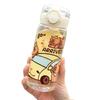 400ml Capybara Water Bottle Transparent Capybara Drinking Bottle Portable Sports Straw Cup  Sports
