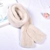 Real Mink Fur Knit Scarf for Women Winter Warm Fur Shawls Colorful Shoulder Warmer Long Mixed Hand-made Neck Warm Scarf