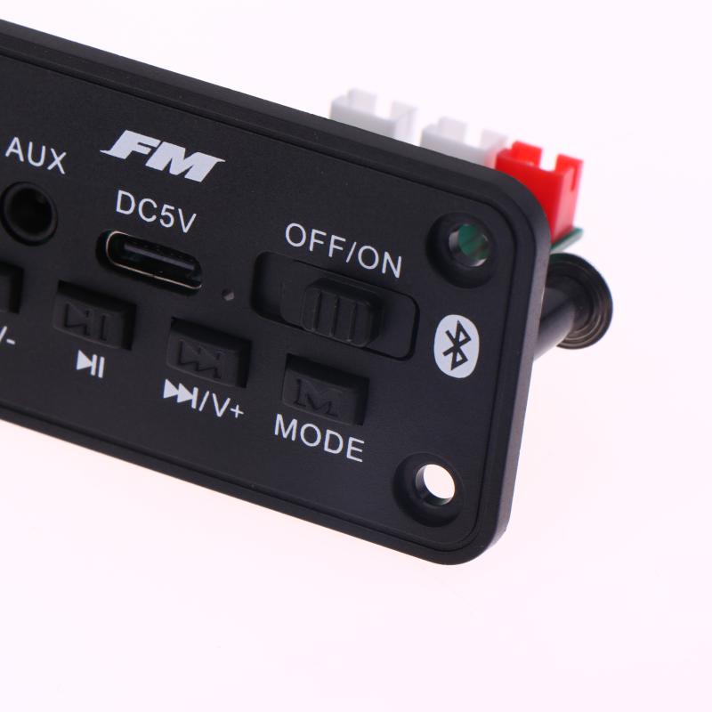 1 комплект 2*3 Вт/5 Вт усилитель аудио плеер Bluetooth MP3 декодер плата 5 В DIY MP3 плеер автомобильный FM радио модуль TF USB микрофон запись звонка