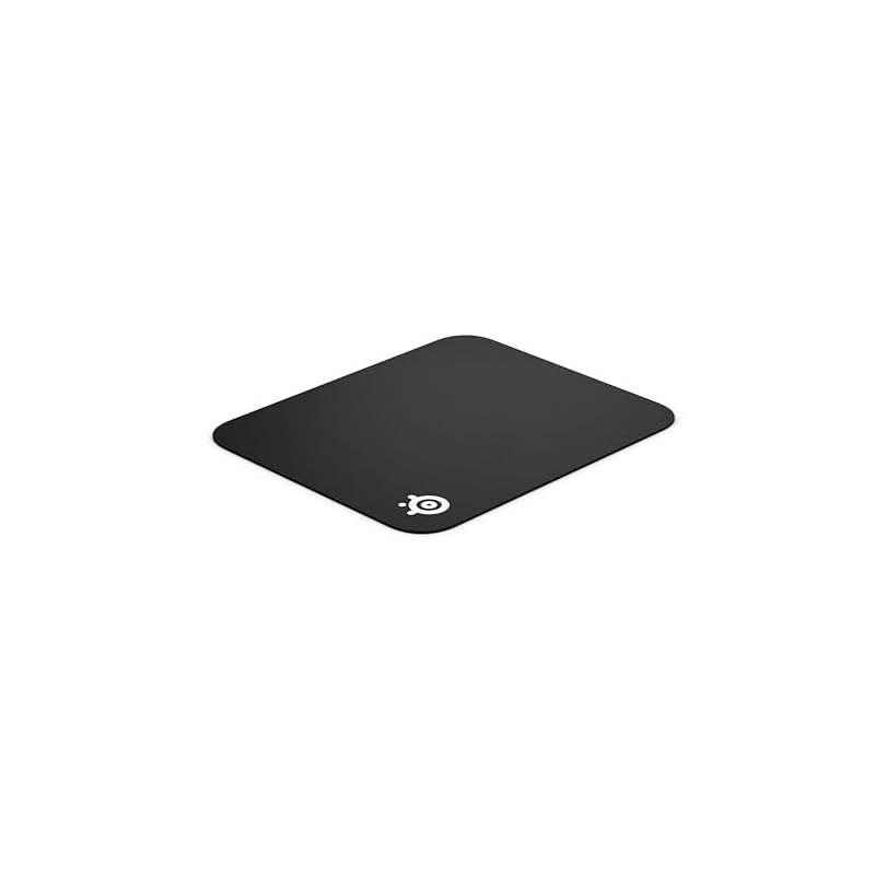 Игровой коврик для мыши SteelSeries, Тканевый, Маленький размер (S), Черный, 25см x 21см x 0.2см, QcK mini 63005