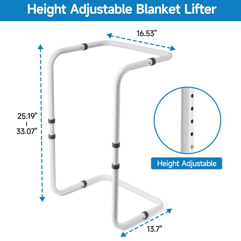 Подъемник одеяла для ног, подъемник простыни, регулируемая высота, снятие давления, палатка для ног, держатель для поддержки одеяла для восстановления после операции