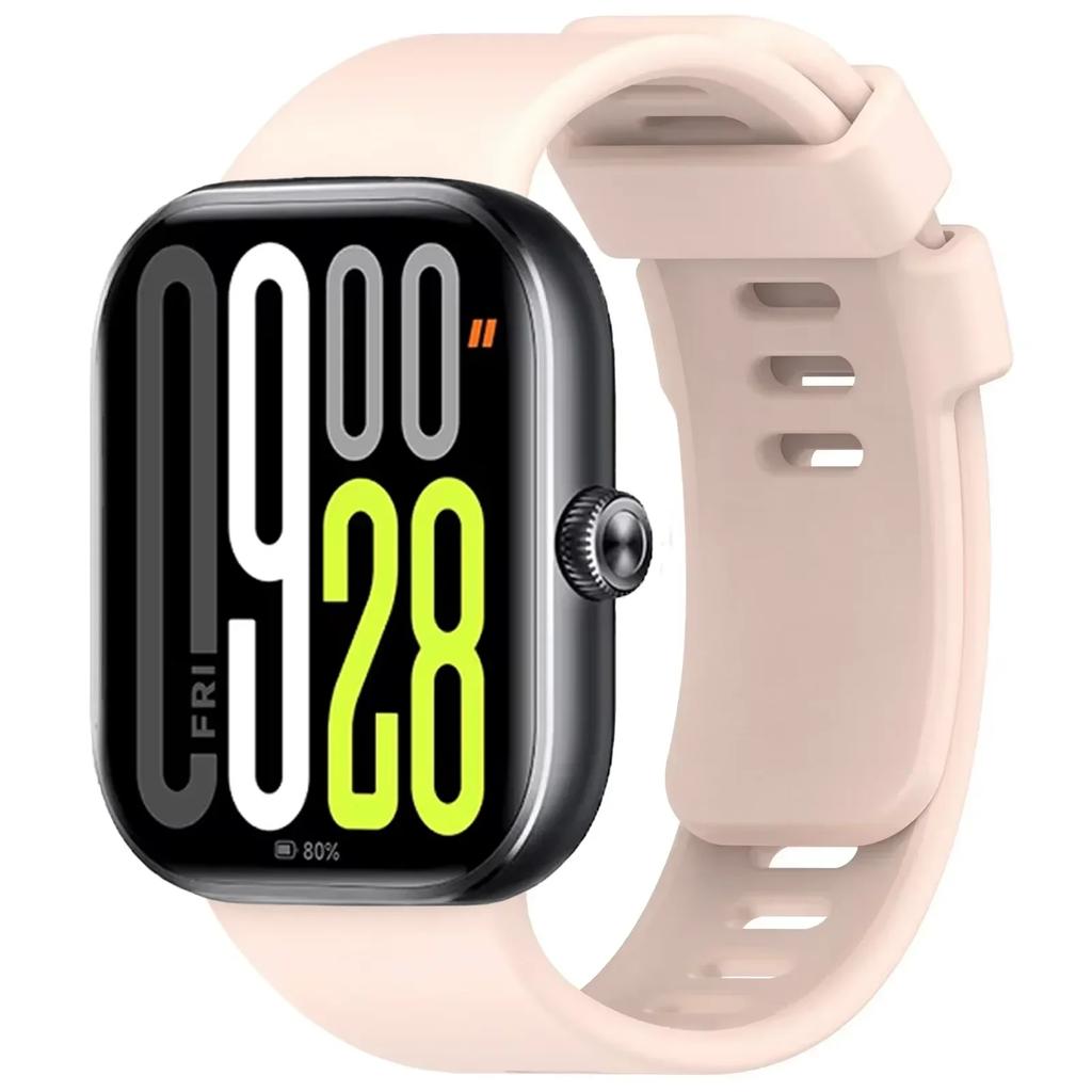 Оригинальный силиконовый ремешок для Redmi watch 4 5 6 Спортивный браслет для Xiaomi Band 9 8 Pro Ремешок Браслет Ремешок для часов Аксессуары