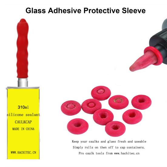 1 упаковка уплотняющей крышки, удобная, хорошая прочность, износостойкая эмульсионная уплотнительная крышка для стекла, клея, товары для дома