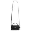 COACH Josie Coated Canvas With Leather Shoulder Bag, Crossbody Bag, Handbag Small Women's Black CCK82-SVA47