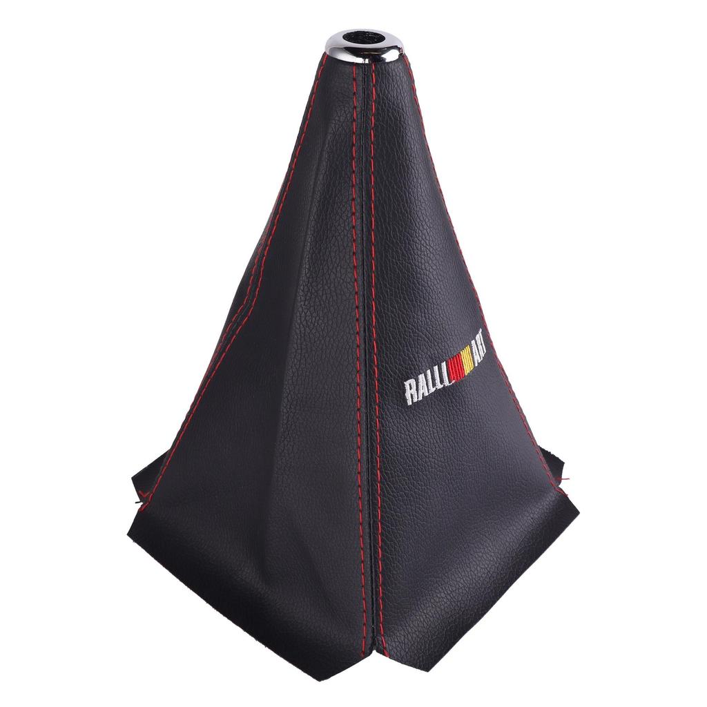 Пылезащитный чехол на ручку переключения передач из ПУ-кожи RALLART для автомобилей Mitsubishi