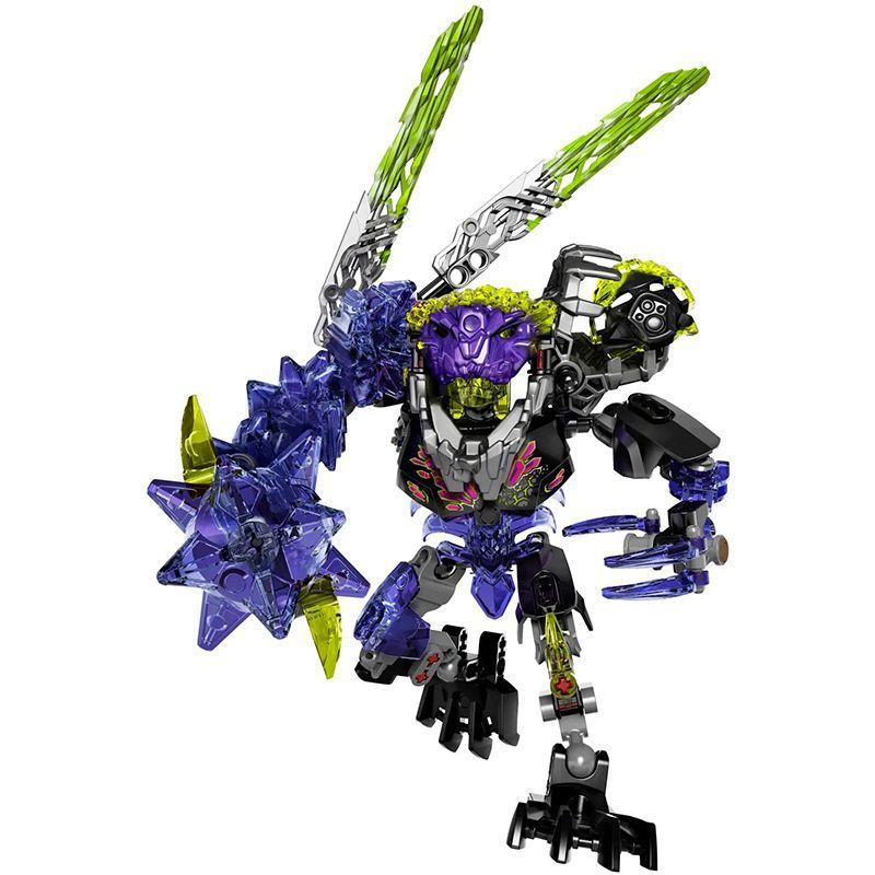 DIY Biochemical Warrior Master Domestic Building Blocks Skeleton Spider King Mech Assembly Combination toys for children gifts