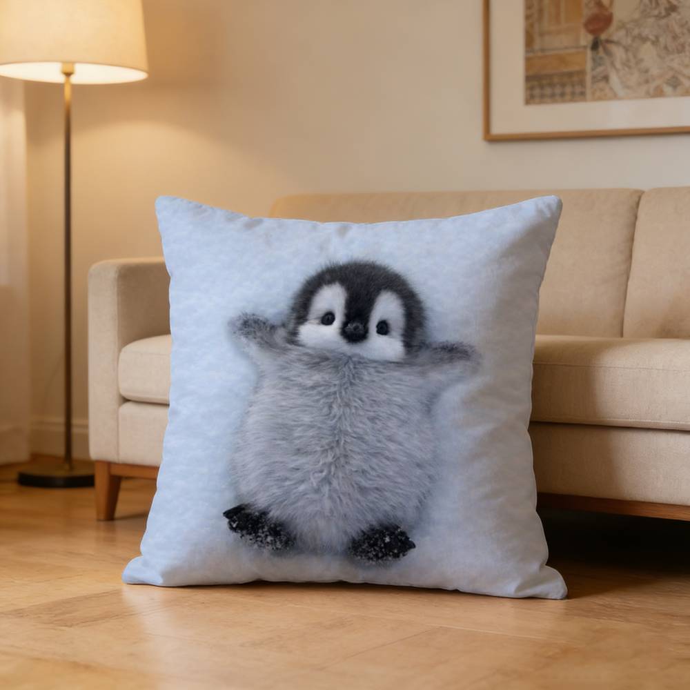 Seal Sea Cute Funny Pillow Case Pattern Printed Pillowcase For Living Room Sofa Cushion Cover