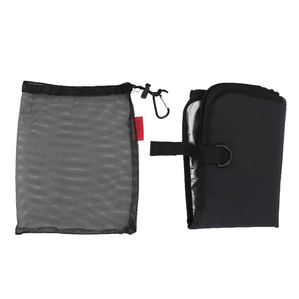 Sitting Pad Outdoor Camping Folding Portable Aluminum Film Cushion Park Beach Rainproof Sit Pads for Backpacking 1pcs