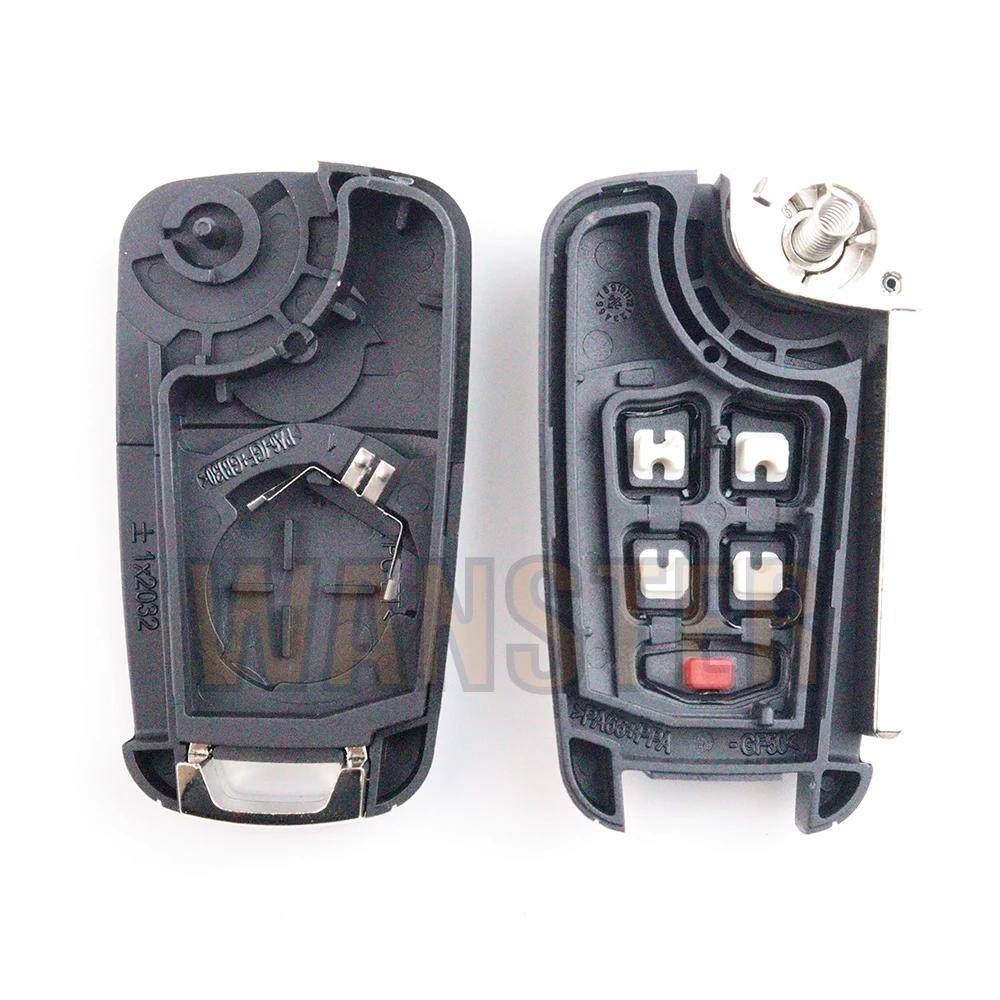 Чехол-корпус для автомобильного ключа для Chevrolet Cruze Malibu Epica Captiva Lova Для Buick Encore Terrain Impala Equinox Volt Sonic Opel