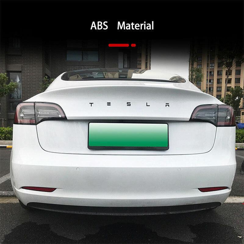 3D Trunk Letters Tailgate Rear Emblem Adhesive Badge Fit for Model 3/Y/X/S