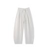 Womens Loose Wide-Leg Streetwear Jogger Pants Fall 2026 Cotton Blend Casual Trousers