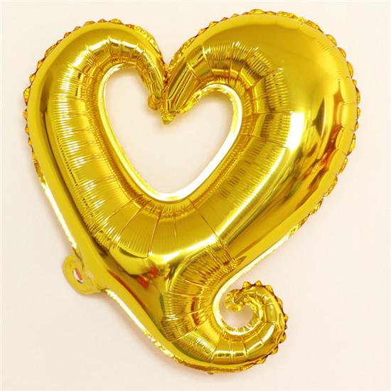18 дюймов фольги сердце воздушные шары гелиевая звезда воздушный шар цветок луна мультфильм баллон украшение для дня рождения