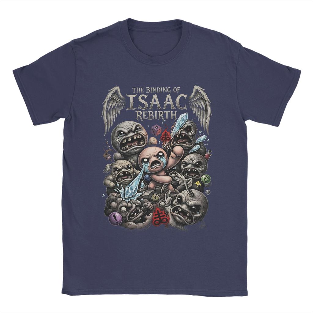 The Binding of Isaac Pixel Cotton T Shirt For Unisex Summer  Vintage T Shirts Crewneck Hippie Tees Big Size Hot Sale Clothing