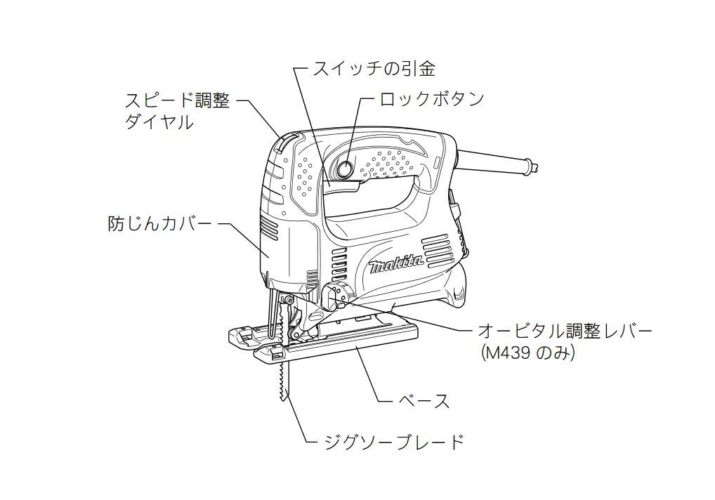 Makita Лобзик M439
