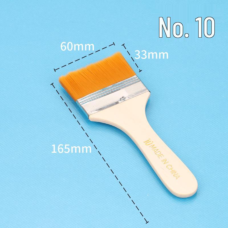 Набор нейлоновых кистей для масляной живописи №. 1–12