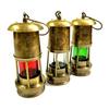 3 Colour Design Lamp Antique Brass Minor Lamp Vintage Nautical Ship Boat Light Lantern Decor