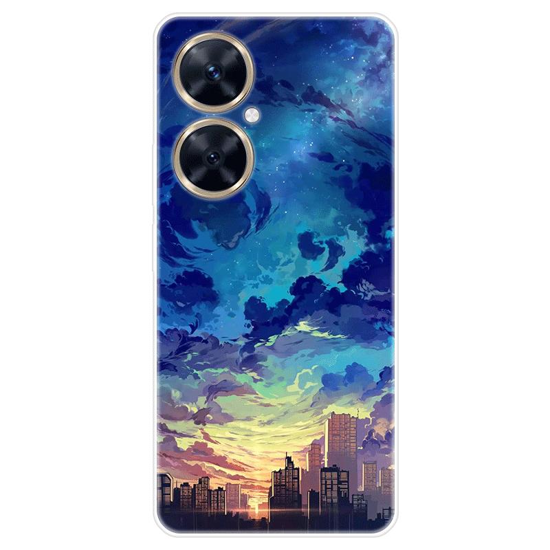 Для Huawei nova 11i nova11i чехол Мягкая силиконовая задняя крышка Чехол для телефона с рисунком из мультфильма Разнообразие