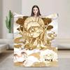 Cookie Run Kingdom Game Blanket  Soft Flannel Throw for Bed Sofa Outdoor Use  Warm Quality Decorative Blanket Gift Idea
