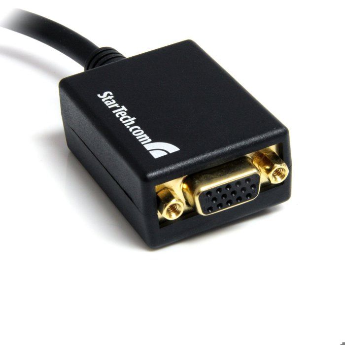 Adaptateur vidéo - startech - mdp2vga2 - displayport vers vga - résolution 1920x1200 - noir