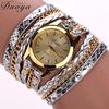 Quartz Watch Women's Circled Women's Bracelet Watch Woven Serpent Belt Watch