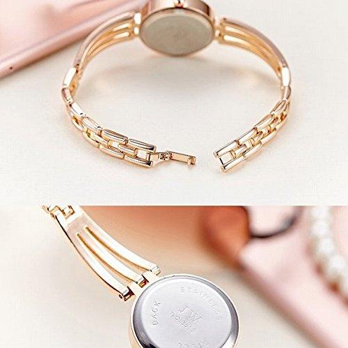 JW три линии женские часы браслет модные часы запасная батарея в комплекте инструкции по настройке [GAWZ JAPAN] [внутренняя проверка] [установка времени] [ремень