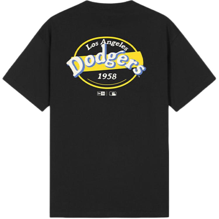 New Era SS26 MLB Los Angeles Dodgers Спортивная Мода Универсальный Уличный Топ с Коротким Рукавом Унисекс 14907943