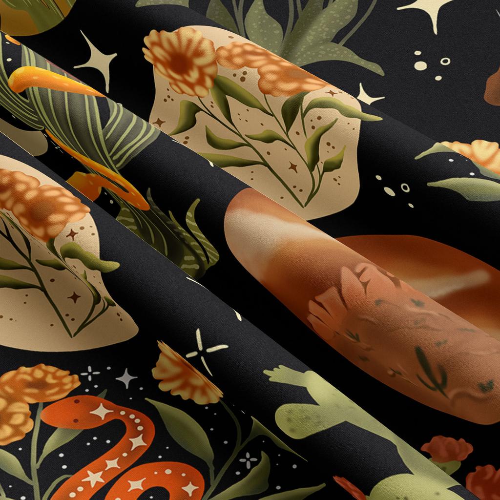 Новая фоновая ткань Ins, висящая на ветру ткань, украшение комнаты Ins, подвесная ткань, гобелен с грибами