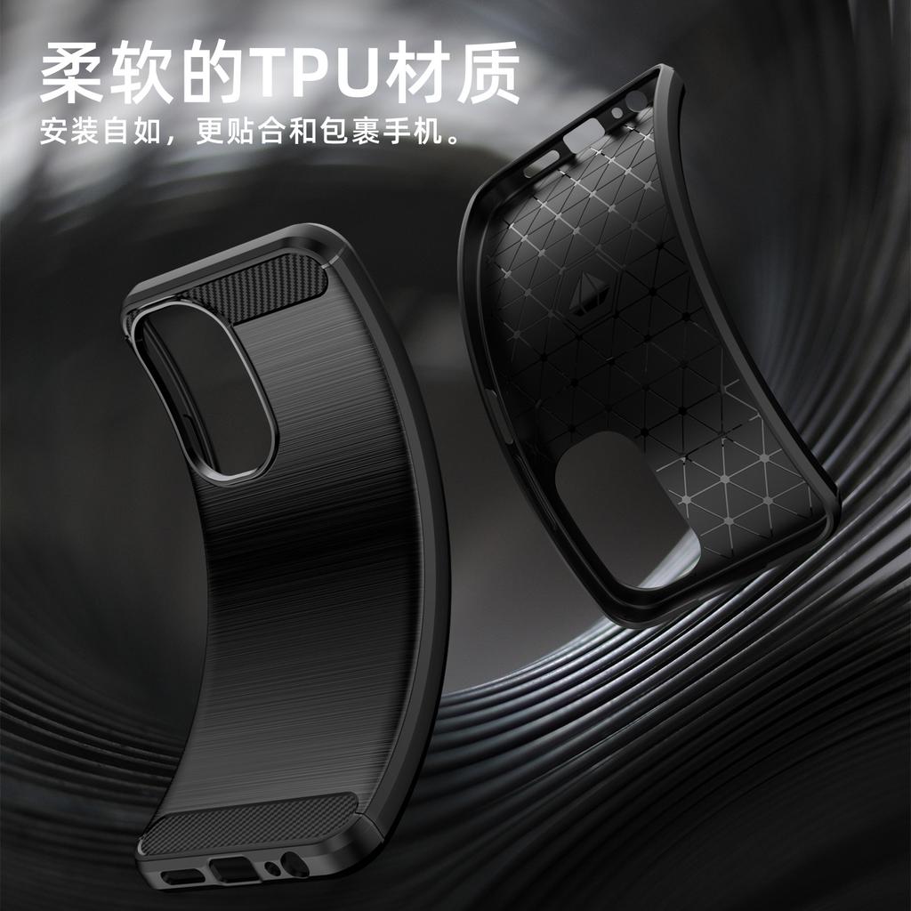 Применимо к чехлу для мобильного телефона Xiaomi Poco C11Pro Poco C11X защитный чехол всесторонний матовая углеродная клетка противоударный