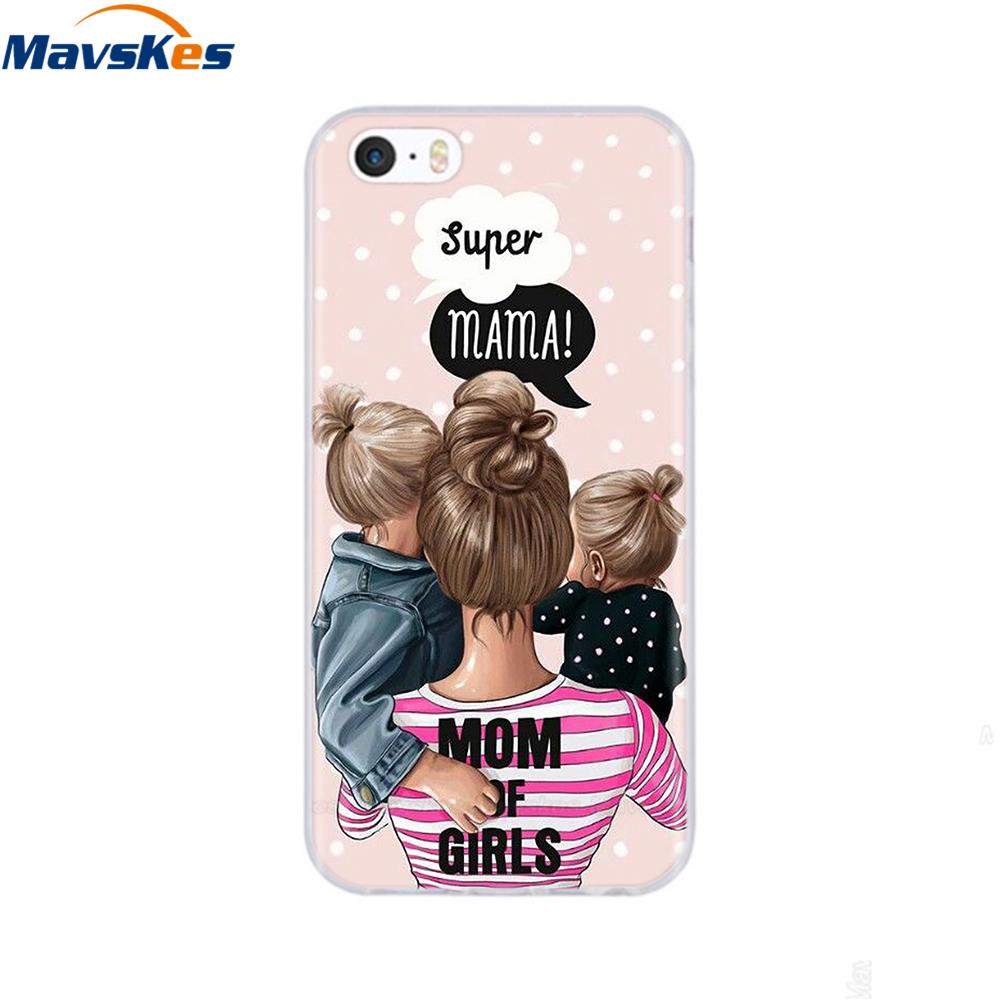 Мягкий чехол из ТПУ для iPhone 4 4s 5 5s SE 6 6s милый мультяшный кот цветок модный силиконовый чехол-бампер для телефона полная защита