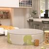 Hyindoor Складной бассейн для домашних животных, не требует надувания, 80x20 см, для собак и кошек, Водные игры/Душ, Защита от жары, Легко хранить, Виниловый бассейн для дома