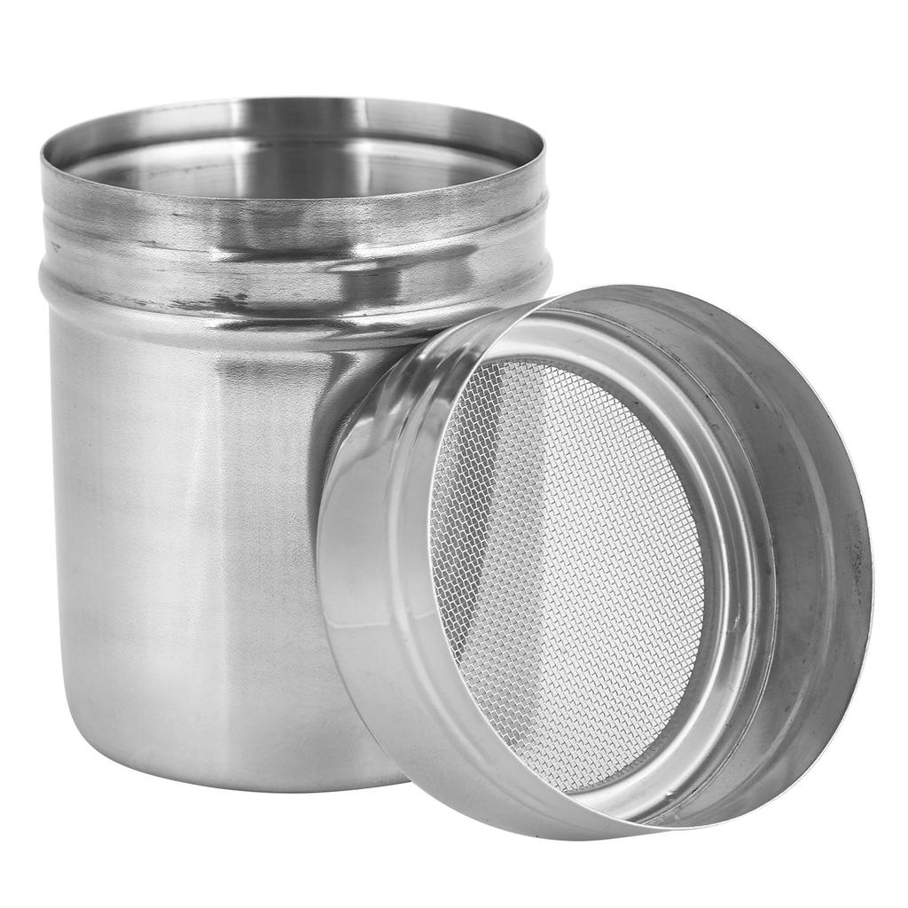 Нержавеющая сталь сито для порошка банка для кофе, сахара, муки, перца, приправ, шейкер, кухонная утварь