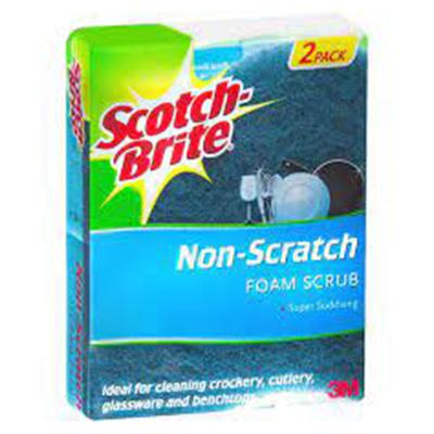 Губка-скраб Scotch Brite Non Scratch (Упаковка из 2 шт.)