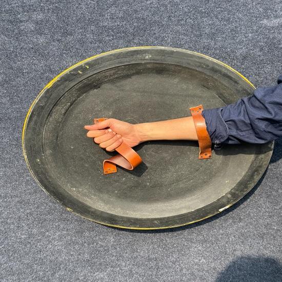 60.96cm Pegasus Authentic Shields Greek Hoplite Horse Battle Cosplay Shield Home Office Decor