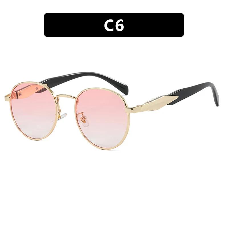 Luxury Brand Sunglasses for Men Women Unisex Fashion Oval Round Stylish Eyewear Shades Sun Glasses