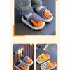 Children's Cotton Slippers for Winter, Boys' Dinosaur Indoor Home, Girls' Baby, Children's Anti Slip Parent-child Cotton Shoes